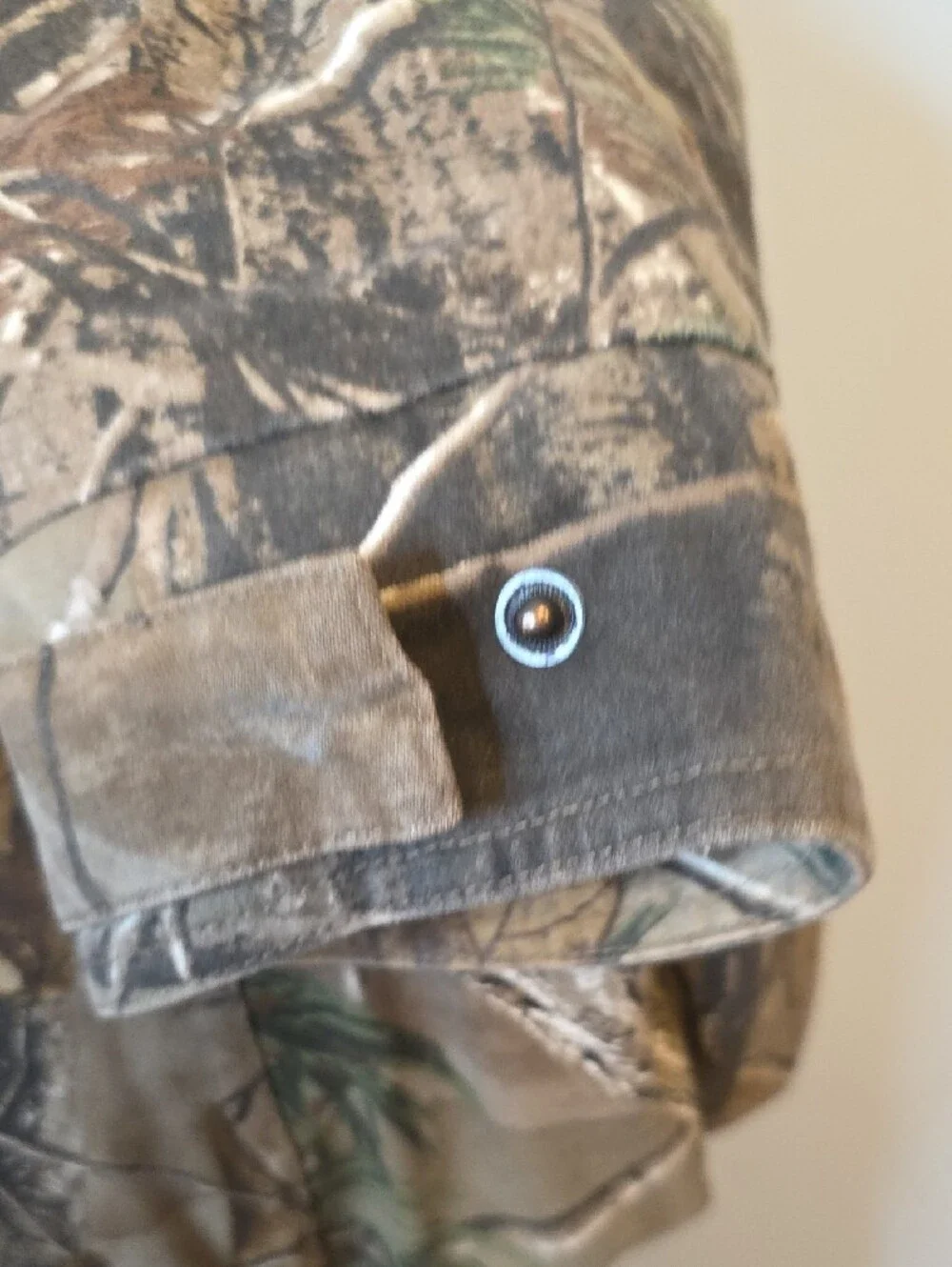 Realtree Black Jacket with Camo Trim